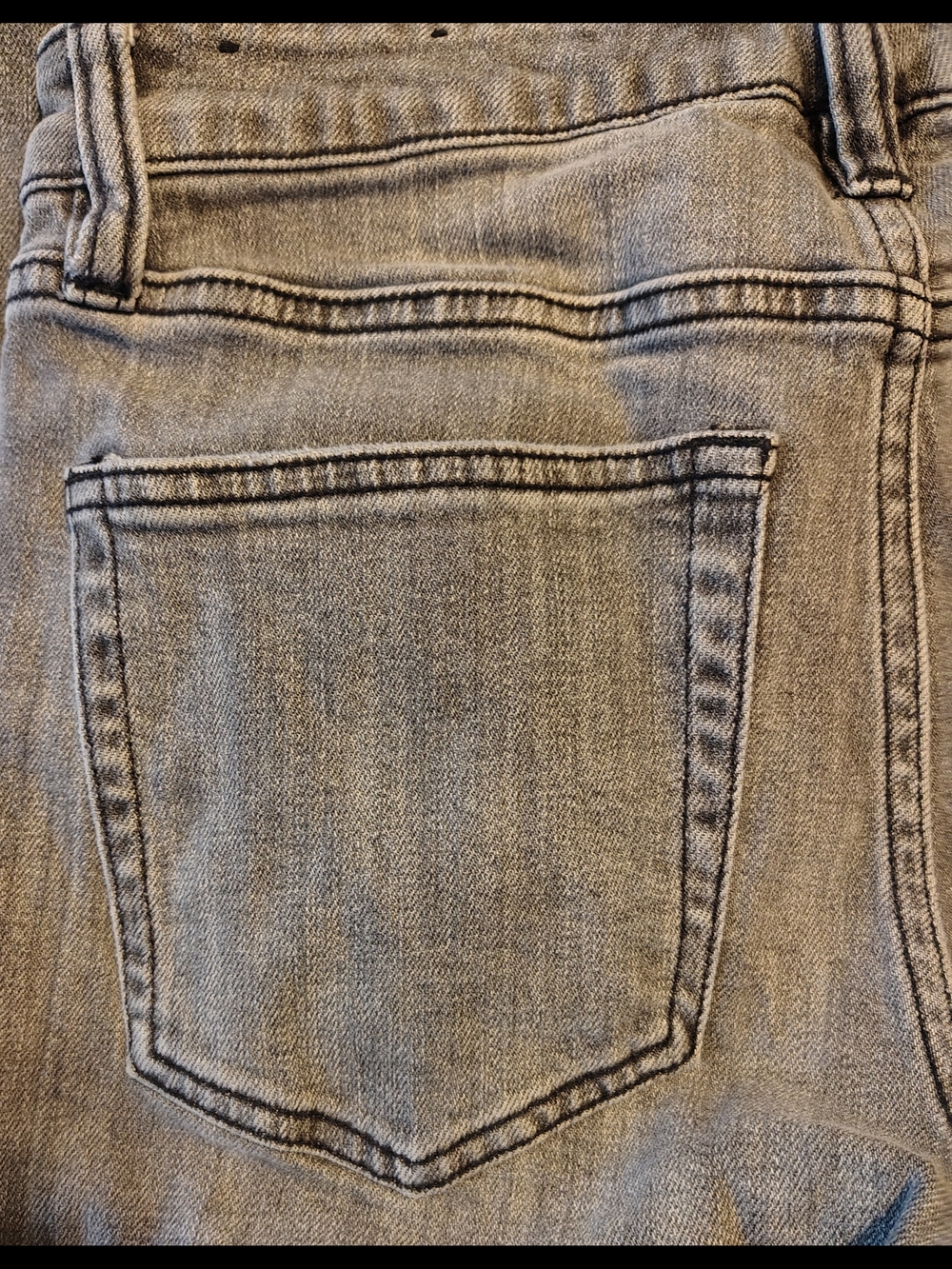 Liverpool Los Angeles The Girlfriend Exposition Gray Distressed Jeans Size 2/26 - Picture 8 of 12